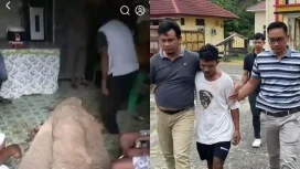 Pria berinisial S (31) dibekuk warga usai menghilangkan nyawa Ridwan Kotae (55) di Desa Lokodoka, Kecamatan Gadung, Kabupaten Buol, Sulawesi Tengah, Sabtu (31/1/2026).
Foto : Istimewa