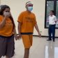 Hendy (28), kakak kandung ECA beserta Istrinya ditangkap oleh pihak Kepolisian. Foto : Humas Polri